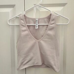 Athleta white tank